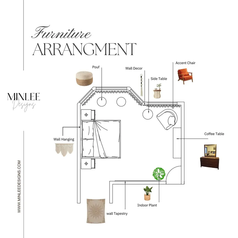 Airbnb Interior Refresh design board 2
